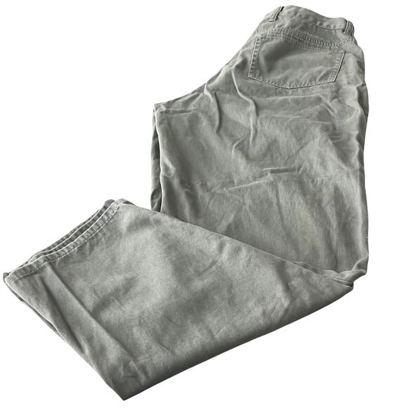 EDDIE BAUER STRAIGHT LEG HIGH-RISE JEANS, WOMENS, 16, MED-LIGHT GREY - Picture 7 of 11